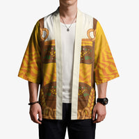 Oktoberfest Lederhosen Pretzel Kimono Bavarian Pattern Foam Beer Style