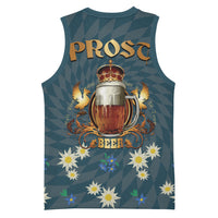 Oktoberfest Eagle Beer Prost Basketball Jersey Bavarian Polygon Pattern