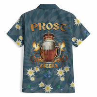 Oktoberfest Eagle Beer Prost Hawaiian Shirt Bavarian Polygon Pattern