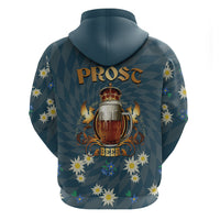 Oktoberfest Eagle Beer Prost Hoodie Bavarian Polygon Pattern