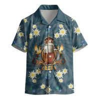 Oktoberfest Eagle Beer Prost Kid Hawaiian Shirt Bavarian Polygon Pattern