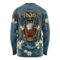 Oktoberfest Eagle Beer Prost Long Sleeve Shirt Bavarian Polygon Pattern