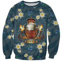 Oktoberfest Eagle Beer Prost Sweatshirt Bavarian Polygon Pattern