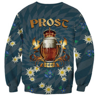 Oktoberfest Eagle Beer Prost Sweatshirt Bavarian Polygon Pattern