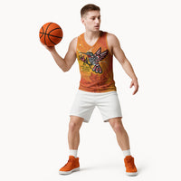 Canada Orange Shirt Day Haida Hummingbird Basketball Jersey September 30 Truth and Reconciliation