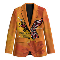 Canada Orange Shirt Day Haida Hummingbird Blazer September 30 Truth and Reconciliation