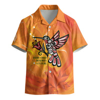 Canada Orange Shirt Day Haida Hummingbird Kid Hawaiian Shirt September 30 Truth and Reconciliation