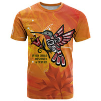 Canada Orange Shirt Day Haida Hummingbird T Shirt September 30 Truth and Reconciliation