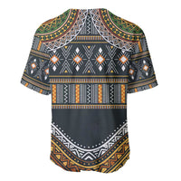 Africa Ethnic Native Pattern Baseball Jersey LT9 - Wonder Print Shop