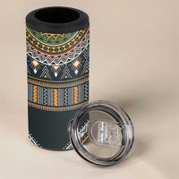 Africa Ethnic Native Pattern 4 in 1 Can Cooler Tumbler LT9 - Wonder Print Shop