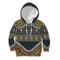 Africa Ethnic Native Pattern Kid Hoodie - Wonder Print Shop