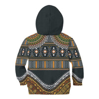Africa Ethnic Native Pattern Kid Hoodie - Wonder Print Shop