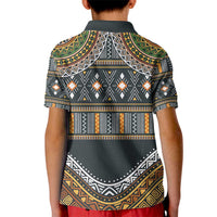 Africa Ethnic Native Pattern Kid Polo Shirt - Wonder Print Shop