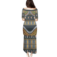 Africa Ethnic Native Pattern Puletasi - Wonder Print Shop