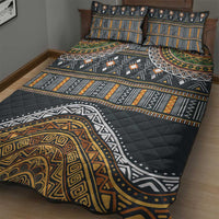 Africa Ethnic Native Pattern Quilt Bed Set - Wonder Print Shop