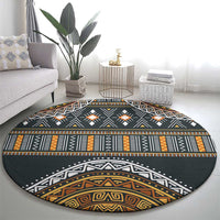 Africa Ethnic Native Pattern Round Carpet