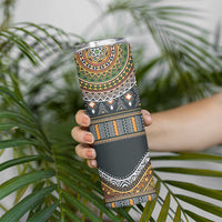 Africa Ethnic Native Pattern Skinny Tumbler - Wonder Print Shop