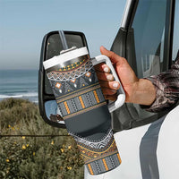 Africa Ethnic Native Pattern Tumbler With Handle - Wonder Print Shop
