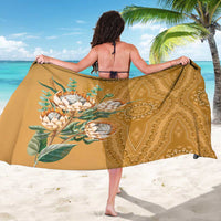 Africa King Proteas Dashiki Motif Sarong Gold Style - Wonder Print Shop