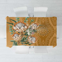 Africa King Proteas Dashiki Motif Tablecloth Gold Style - Wonder Print Shop