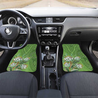 Africa King Proteas Dashiki Motif Car Mats Green Style LT9 - Wonder Print Shop