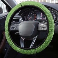 Africa King Proteas Dashiki Motif Steering Wheel Cover Green Style - Wonder Print Shop
