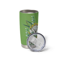 Africa King Proteas Dashiki Motif Tumbler Cup Green Style - Wonder Print Shop