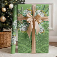 Africa King Proteas Dashiki Motif Wrapping Paper Green Style - Wonder Print Shop