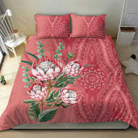 Africa King Proteas Dashiki Motif Bedding Set Peach Style LT9 - Wonder Print Shop