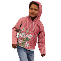 Africa King Proteas Dashiki Motif Kid Hoodie Peach Style - Wonder Print Shop
