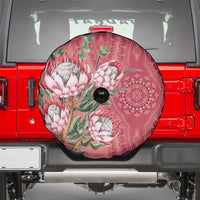 Africa King Proteas Dashiki Motif Spare Tire Cover Peach Style - Wonder Print Shop