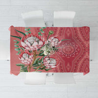 Africa King Proteas Dashiki Motif Tablecloth Peach Style - Wonder Print Shop
