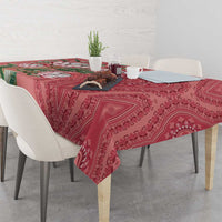 Africa King Proteas Dashiki Motif Tablecloth Peach Style - Wonder Print Shop