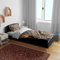 Africa Leopard Skin Pattern Bedding Set Version 01 LT9 - Wonder Print Shop