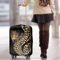Africa Leopard Skin Pattern Luggage Cover Version 01 - Wonder Print Shop