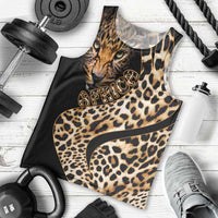 Africa Leopard Skin Pattern Men Tank Top Version 01 - Wonder Print Shop