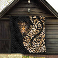 Africa Leopard Skin Pattern Quilt Version 01 - Wonder Print Shop