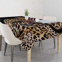 Africa Leopard Skin Pattern Tablecloth Version 01 - Wonder Print Shop