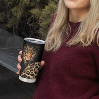 Africa Leopard Skin Pattern Tumbler Cup Version 01 - Wonder Print Shop
