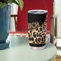 Africa Leopard Skin Pattern Tumbler Cup Version 01 - Wonder Print Shop