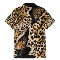 Africa Leopard Skin Pattern Family Matching Mermaid Dress and Hawaiian Shirt Version 02 LT9 - Wonder Print Shop