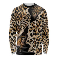 Africa Leopard Skin Pattern Long Sleeve Shirt Version 02 - Wonder Print Shop
