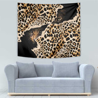 Africa Leopard Skin Pattern Tapestry Version 02 - Wonder Print Shop