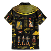Ancient Egypt and Hieroglyphs Family Matching Mermaid Dress and Hawaiian Shirt LT9 - Wonder Print Shop