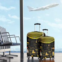 Ancient Egypt and Hieroglyphs Luggage Cover - Wonder Print Shop