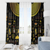 Ancient Egypt and Hieroglyphs Window Curtain - Wonder Print Shop