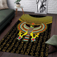 Ancient Egyptian Area Rug Symbol of Horus The Falcon God LT9 - Wonder Print Shop