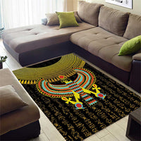 Ancient Egyptian Area Rug Symbol of Horus The Falcon God LT9 - Wonder Print Shop