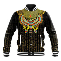 Ancient Egyptian Baseball Jacket Symbol of Horus The Falcon God LT9 - Wonder Print Shop