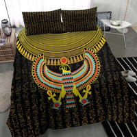 Ancient Egyptian Bedding Set Symbol of Horus The Falcon God LT9 - Wonder Print Shop